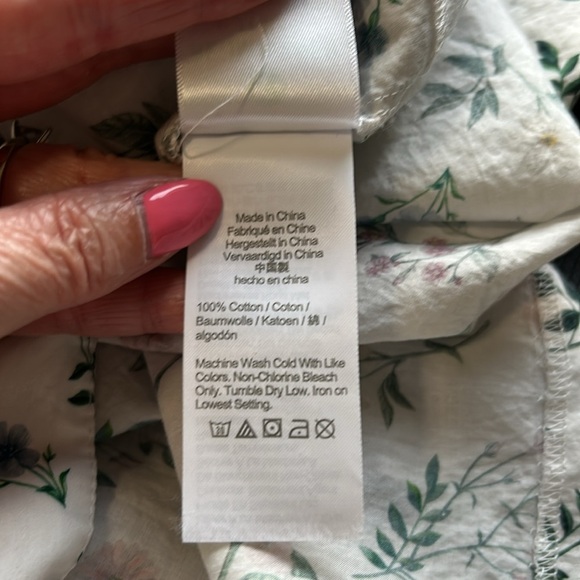 J Crew Cottage dress in Liberty Annelise floral midi puff sleeve sz S - Picture 12 of 13